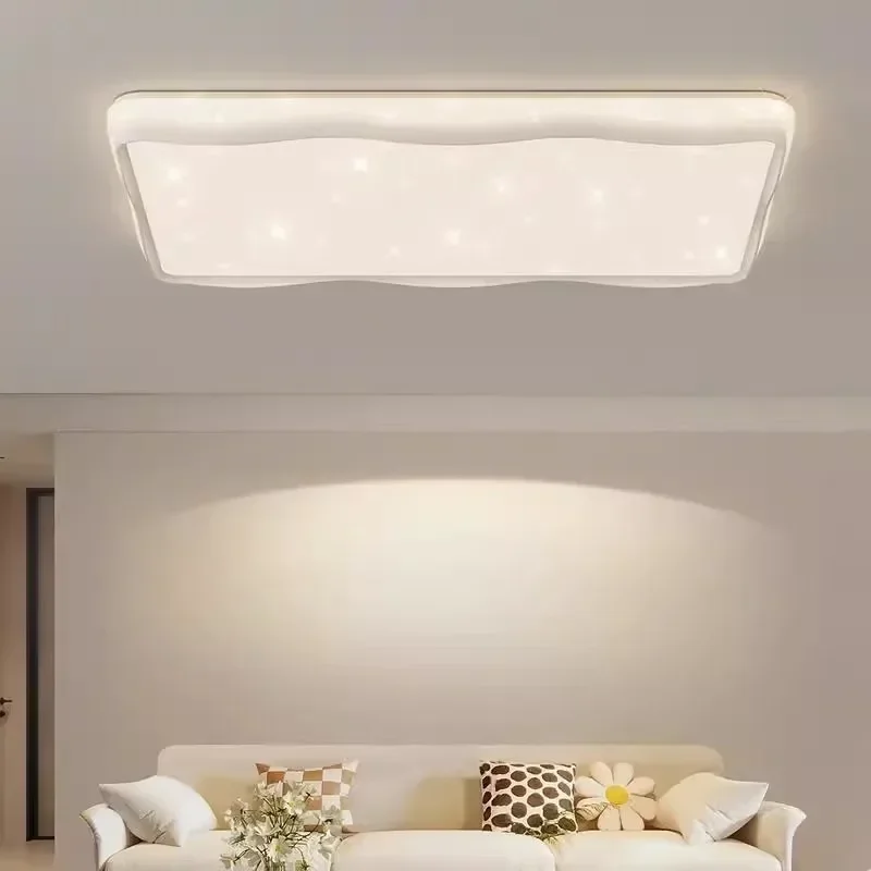 Gypsy romantic cream wind ceiling lamp modern simple atmosphere living room dining room warm bedroom lamp