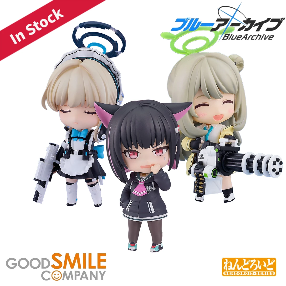 

Оригинальные экшн/куклы Good Smile Company Nendoroid ( # 2492) ( # 2812) ( # 2511) Синий Архив Kazusa Asuma Toki Nonomi H=100мм