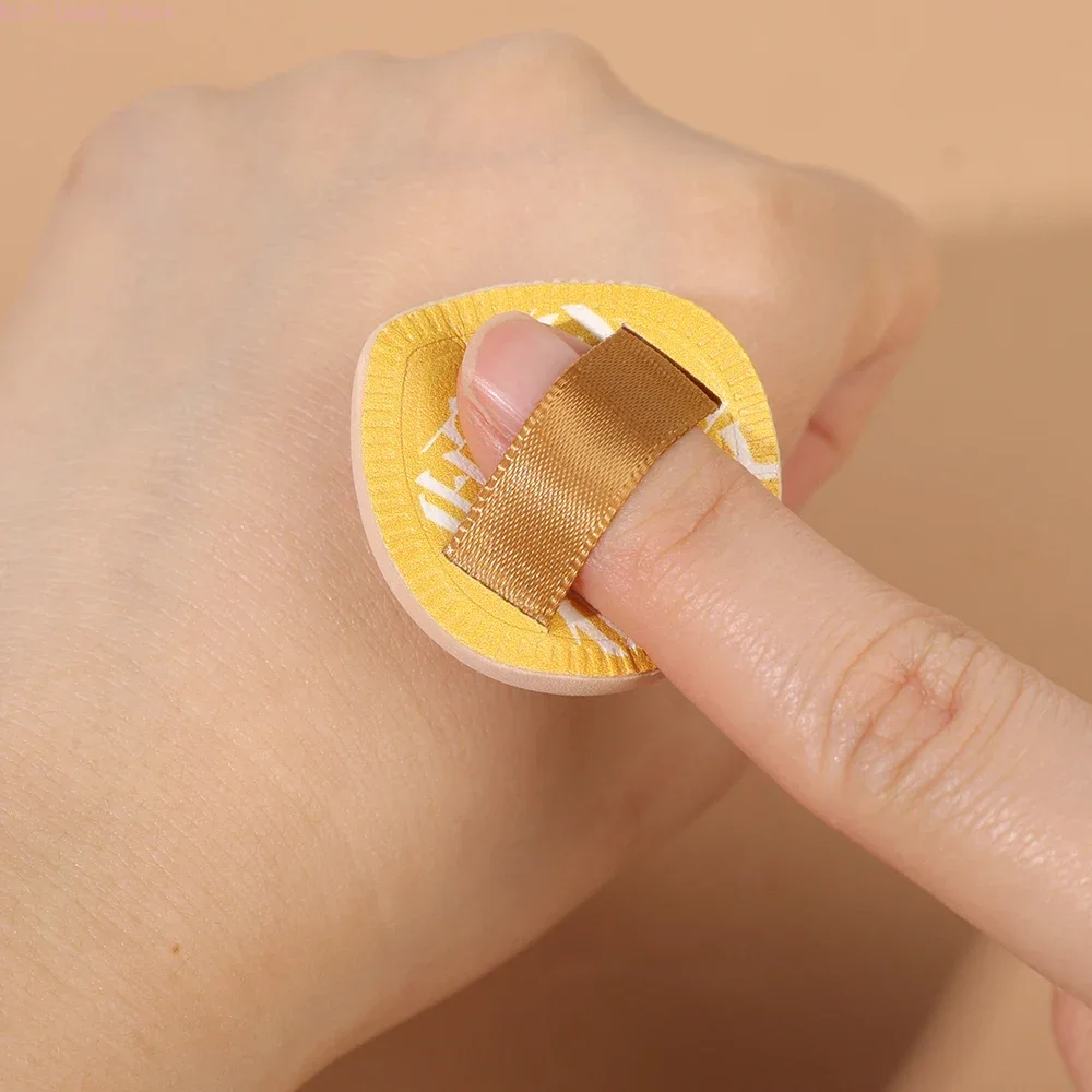 إصبع صغير نفخة المهنية وسادة التجميل نفخة المخفي الأساس التفاصيل نفث إصبع نفخة مجموعة ماكياج الإسفنج أدوات التجميل