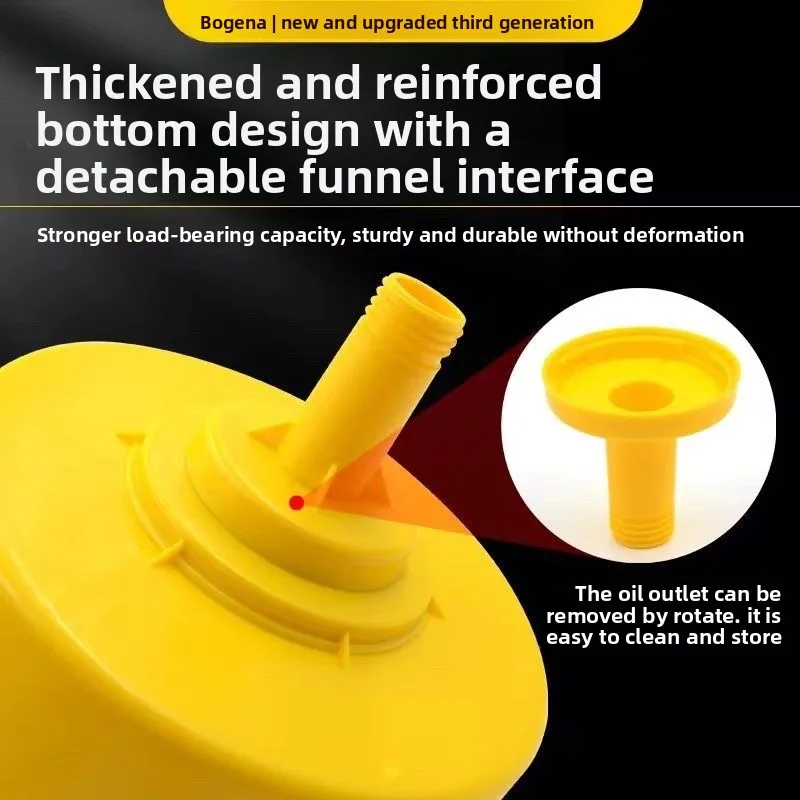 Dual Layer Fuel Filter Funnel Efficient Water Separator Oil Filtration Tool
