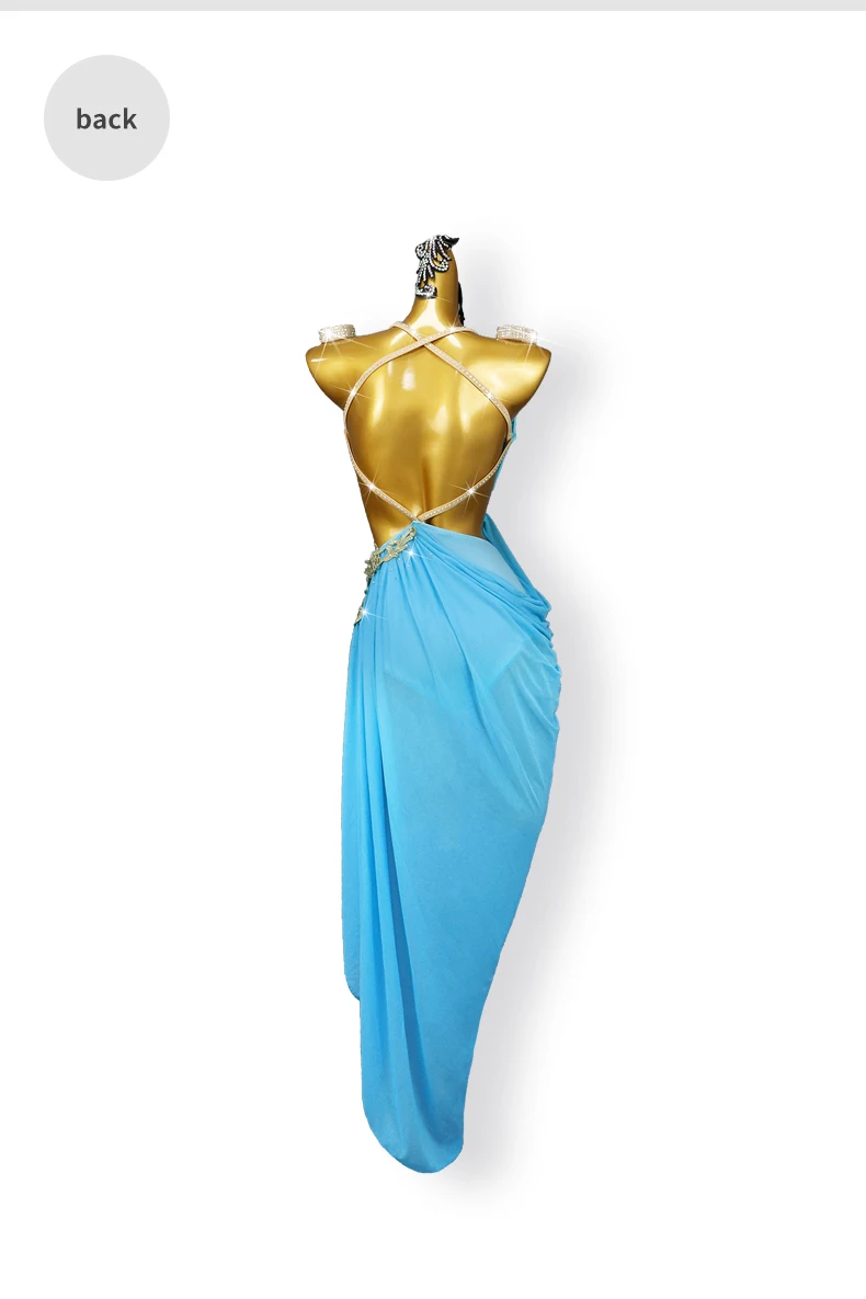 Neues Latein-Tanzkleid Damen Abendkostüme 2026 Mädchen Party Lange Kleidung Sexy Anzug Wettbewerb Erwachsene Elegante Abschlussball-Tanzkleidung – Detail 11
