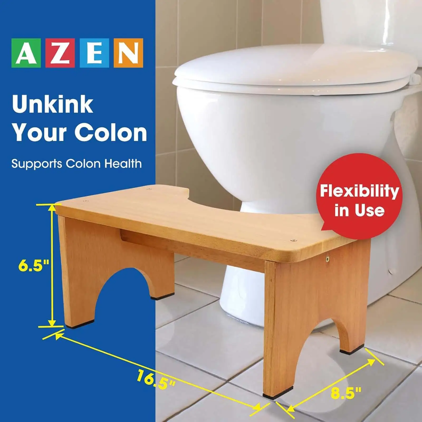 Toilet Potty Step Bathroom Potty Assistance Footrest Non Slip Portable Toilet Squatting Stool for Adults Children Elderly image 6