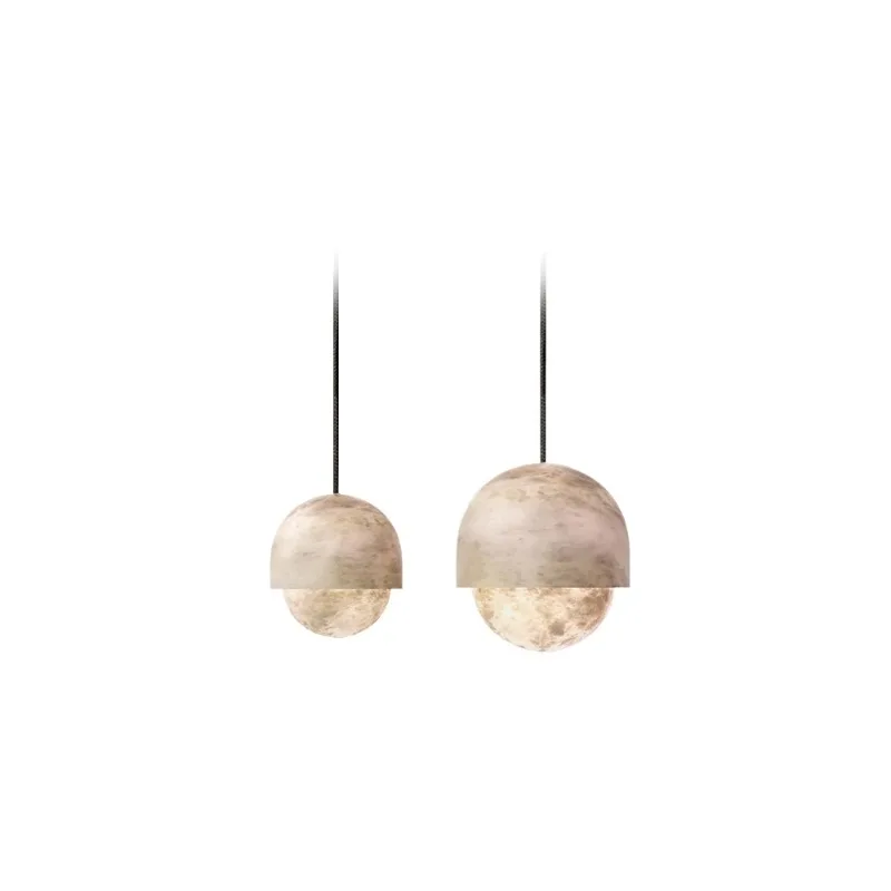 

Marble chandelier French light luxury restaurant bar staircase high-end lamps
