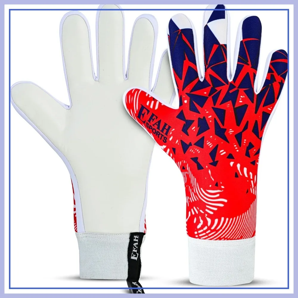 

Soccer Goalkeeper Gloves for Youth Adults with Strong Grip Protection