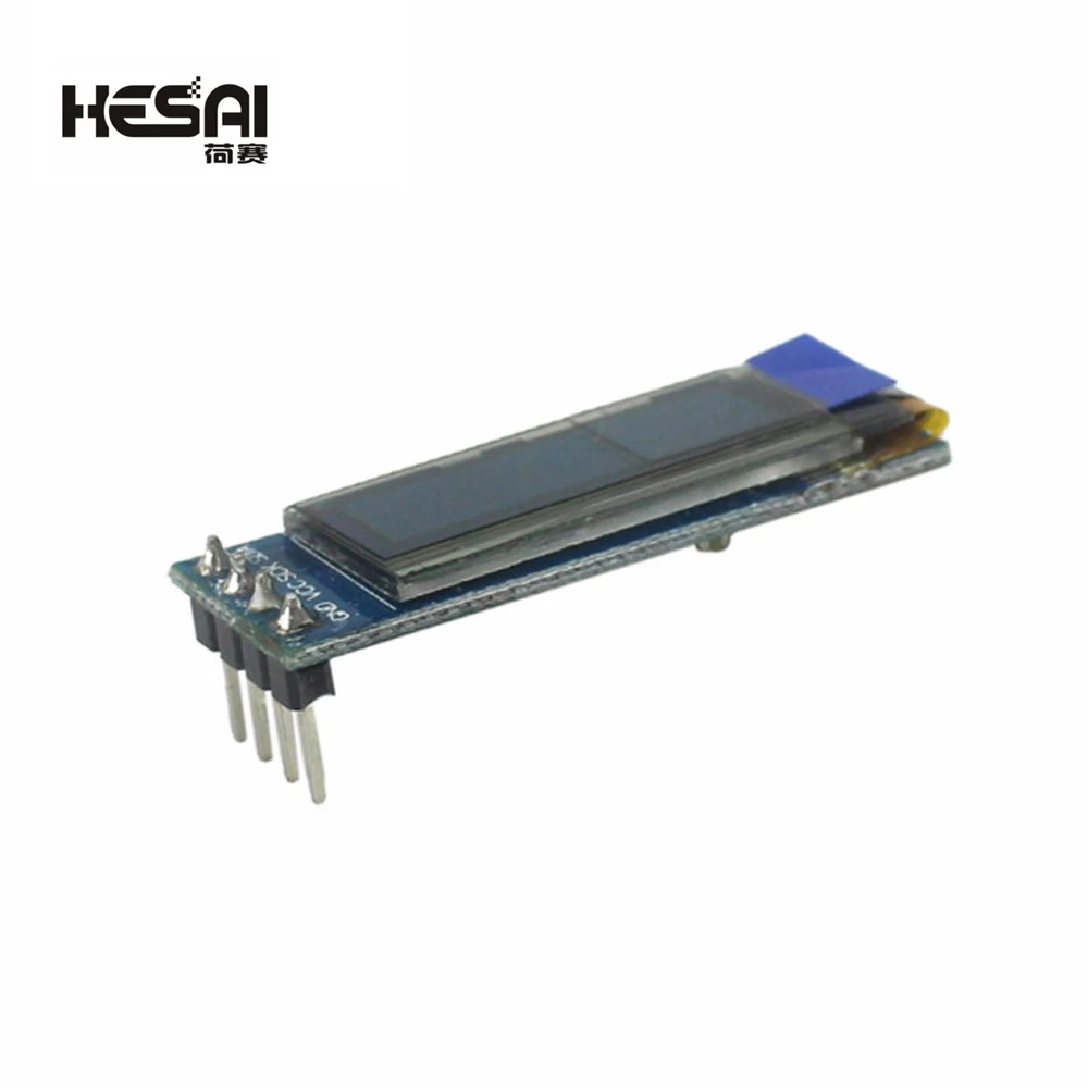 0.91 Inch 12832 Wit En Blauw Kleur 128X32 Oled Lcd Led Display Module 0.91 Iic Communiceren Voor Arduino Diy Kit