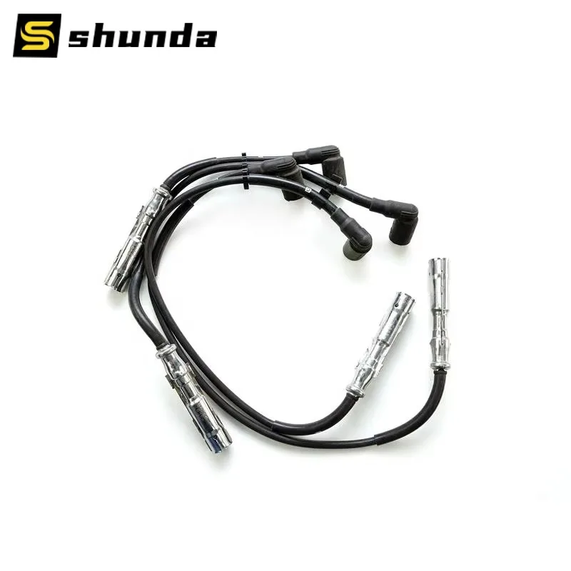 06A905430AF 06A905430AC 06A905430AD 06A905430AE1pair Skoda Superbuto Spare Classic Ignition Wire Cable for VW Polo Beetle Carton