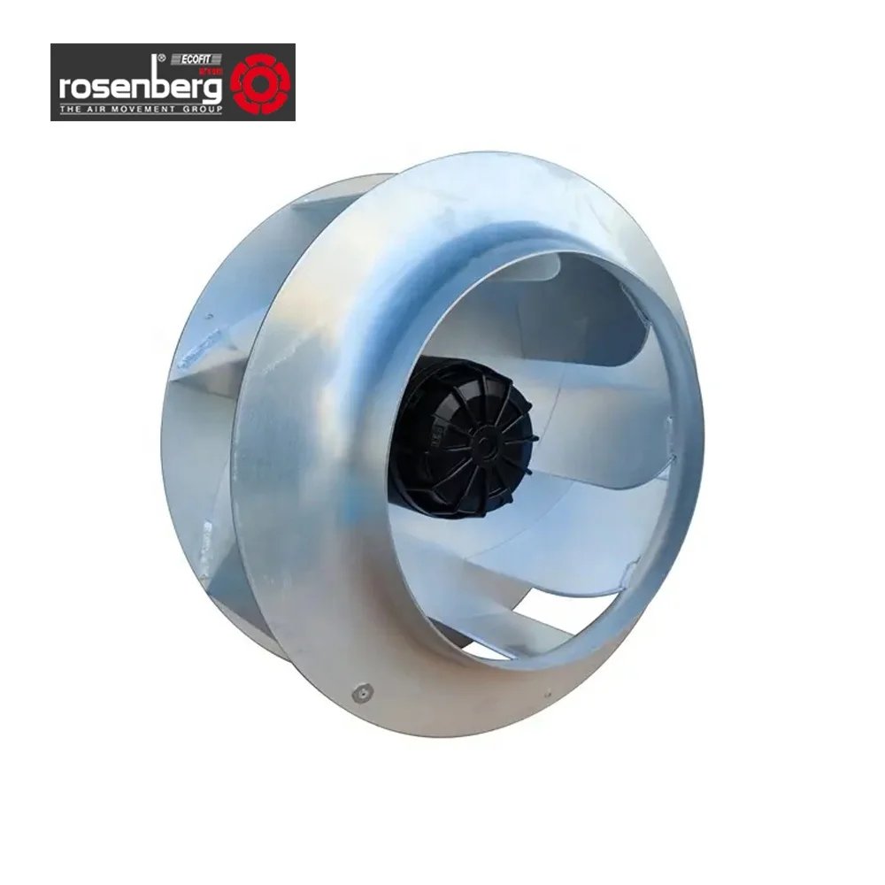 

Rosenberg DKHR560-4SW DKHR560-4SW.174.7KF 400V 3.1KW 5.5A 1410RPM High voltage frequency conversion Centrifugal Cooling Fan