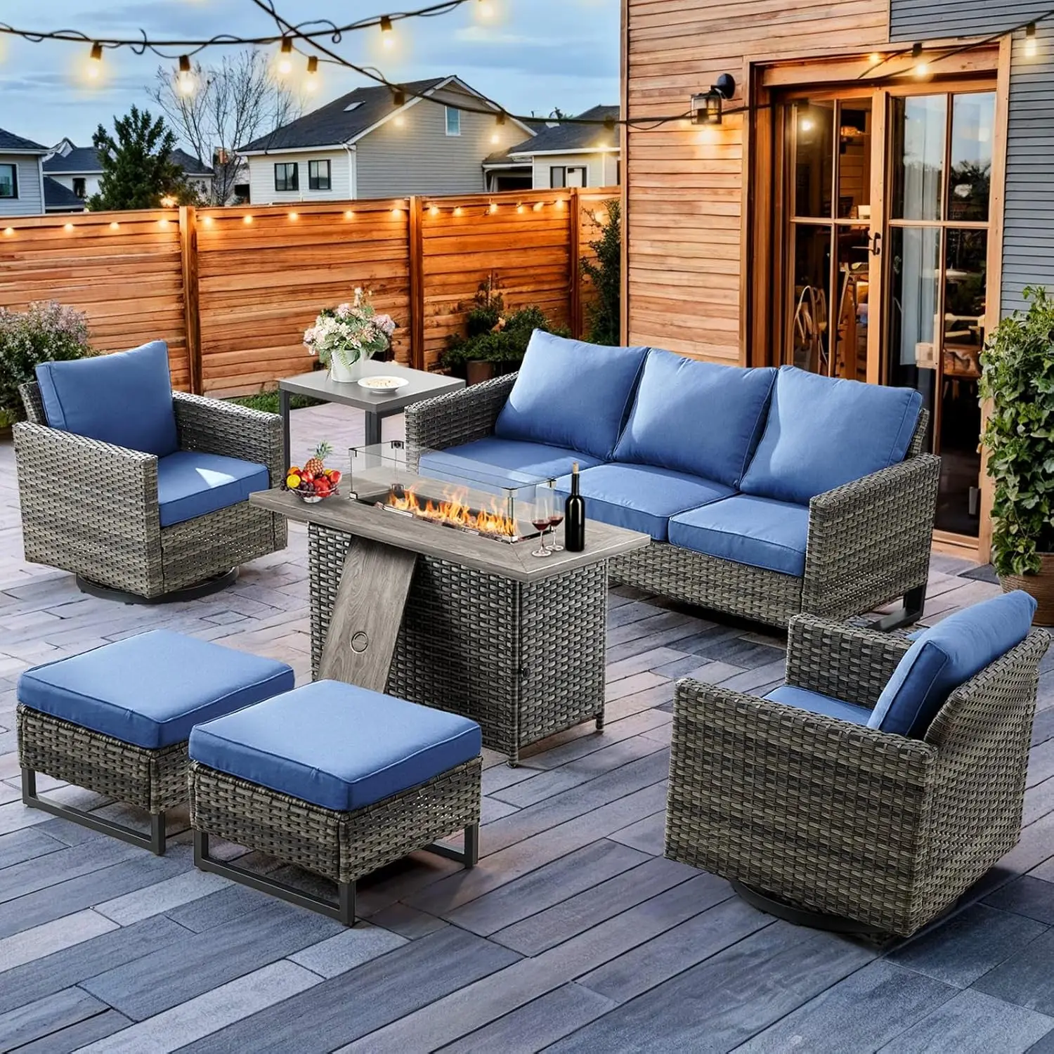 7 Piece Patio Furni… - image