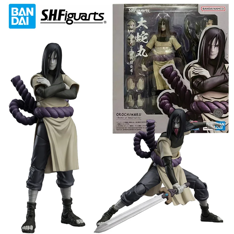 

Bandai Namco S.h.figarts Orochimaru Naruto Shippuden 16Cm Anime Original Action Figure Model Toy Birthdayh Gift Collection