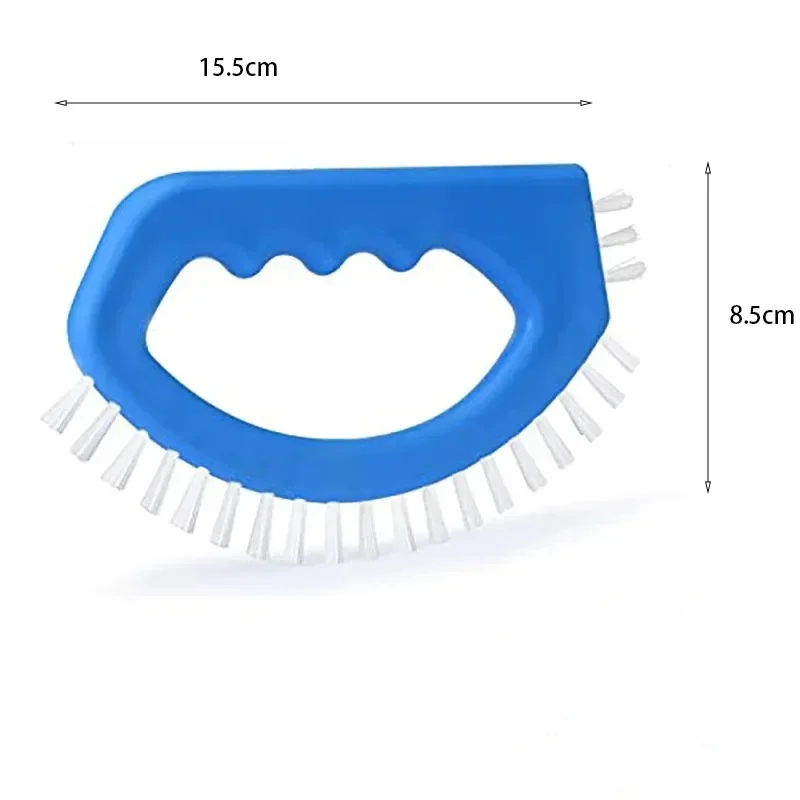 Gap Brush Hard Plastic Scrub Brush Bathroom Kitchen Tiles Dense Bristles Heavy Duty Non Slip Ergonomic Handle Cleaning Tool Clea