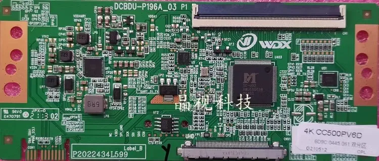 Nieuwe Verbeterde Versie Van Cc580pv6d Assemblage Machine Logic Board 4K 2K