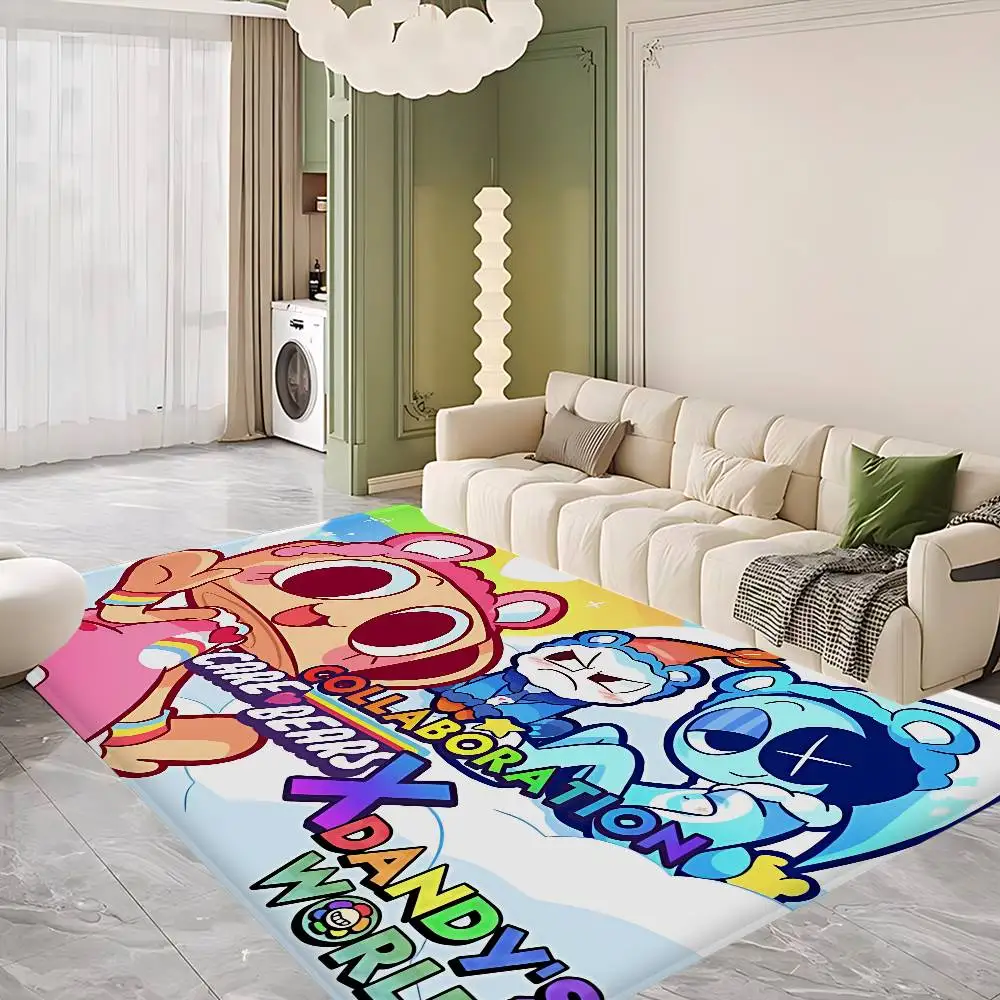 D-Dandys WorldS Cartoon Door Mat Nordic Style Bedroom Living Room Doormat Home Balcony Anti-Slip Alfombra