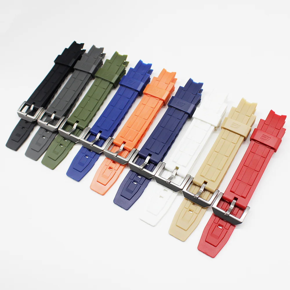 Watch band For EFX-500P / EFX-700 resin Watchband waterproof TPU sports Watch strap accessory comes with tools