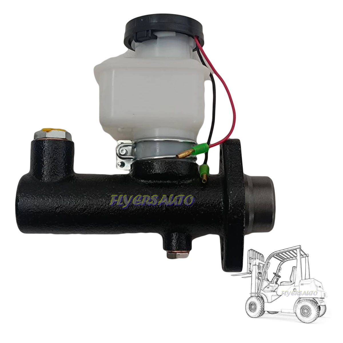 

forklift brake master cylinder 17124 for Komatsu 6D102 FD40-7 FD50AT-7 4-ton 5-ton #flyersauto forklift parts