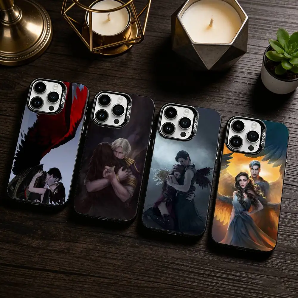 

Romance clubs Game Malbonte Vicky Phone Case For iPhone 17,16,15,14,13,12,11 Plus,Pro Max,XS,Colored silver phone case