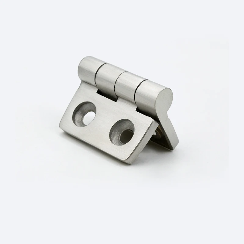 Hinge 304 Stainless Steel Precision Casting Hinge, Flat Opening Industrial Equipment Cabinet Equipment Thickening Hinge HL055