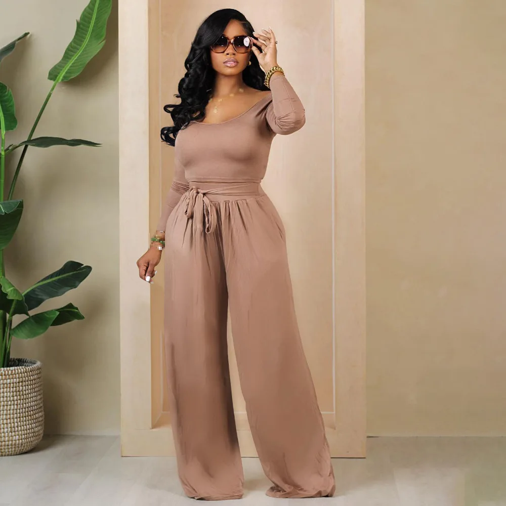 Conjunto de dos piezas para mujer, conjunto de 2 piezas, pantalones, ropa para mujer, novedad de 2023, venta al por mayor