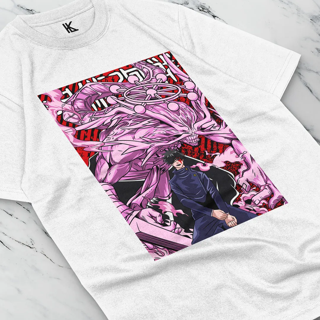 Megumi Fushiguro T-shirt Jujutsu Kaisen Gojo Satoru Horror Gift Shirt