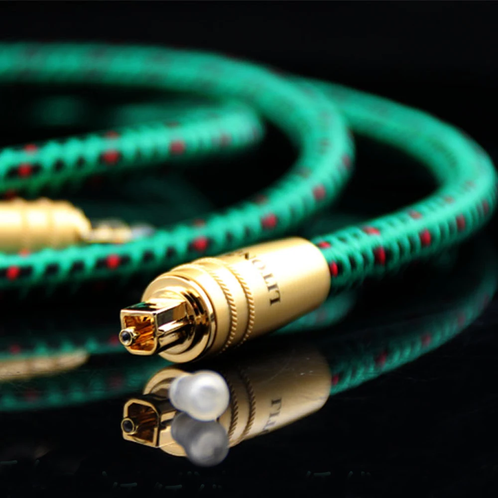 LITON Audiophile Digital Fiber Audio Cable 5.1DTS Decoding Party