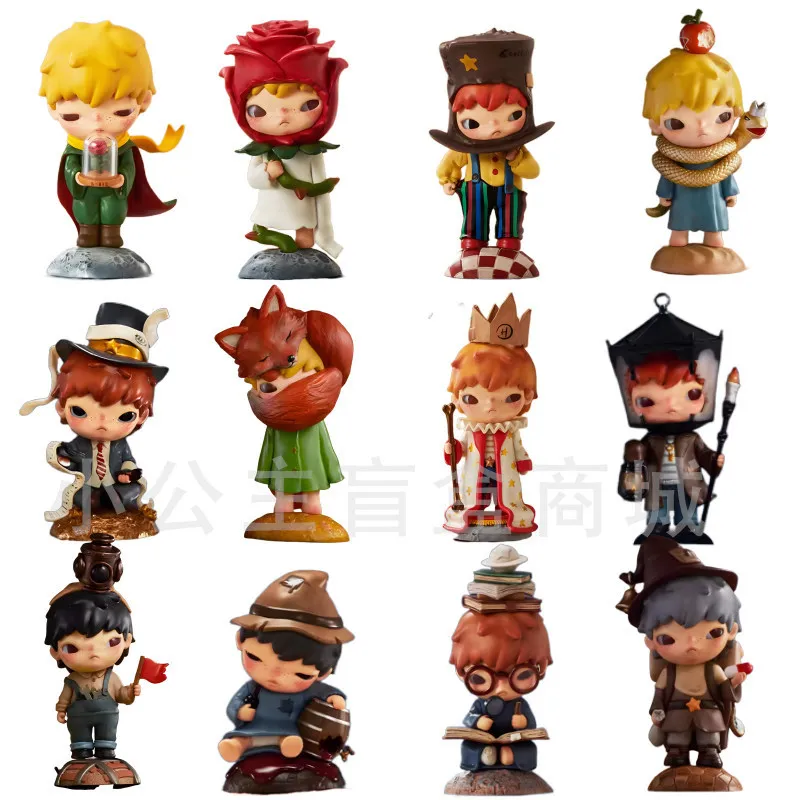 100% Origin Pop Mart Hirono The Little Prince Collaboration Series Blind Box Trendy Toy Figurine Collectible Day Gift view 6