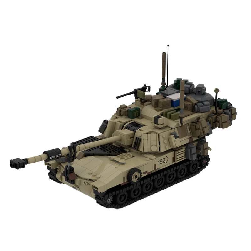 MOC US Military Serie M109A6 PALADIN Kampfpanzer Montage Modell Baustein Technologie Ziegel Kinder Puzzle Geschenk