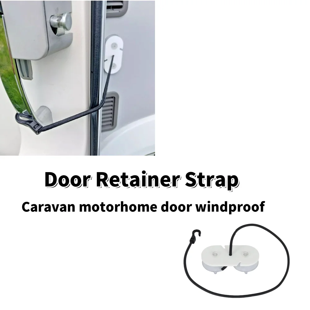Caravan Door Stopper Retainer Strap Windbreak Stop Caravan Motorhome Doors Flying Shut In The Wind RV Protective Accessories