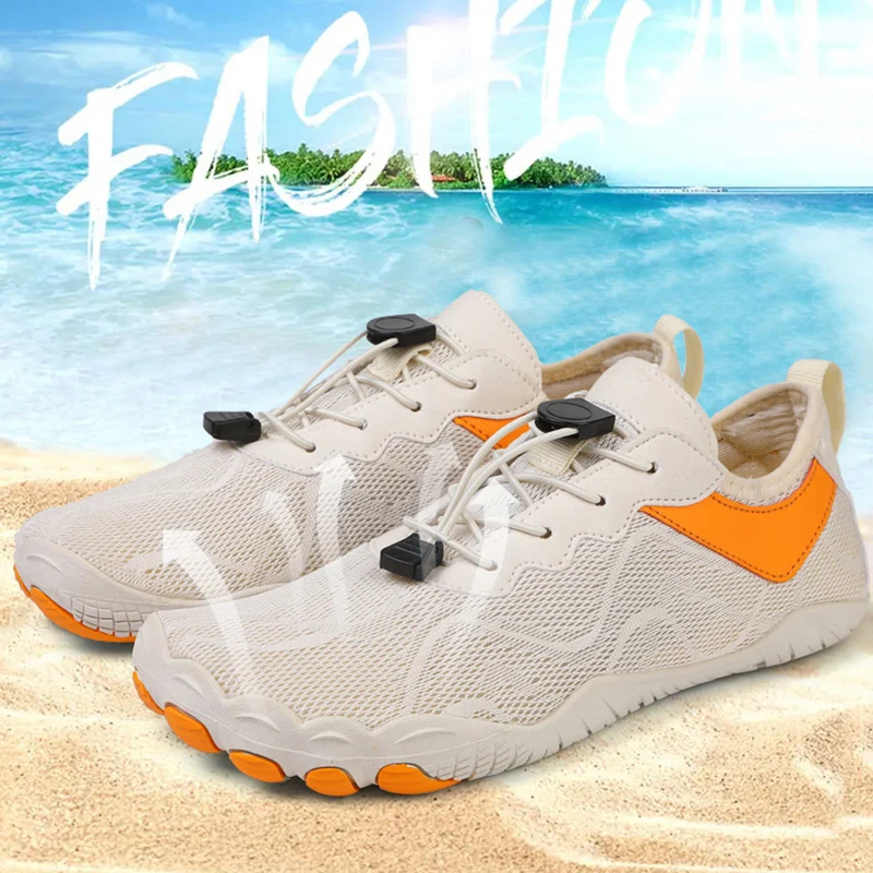 

Trend mesh sneakers couples breathable non-slip wading shoes 36-46 yards quick dry water shoes outdoor hiking sneakers