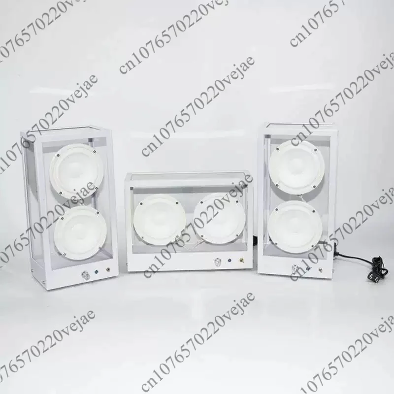Modern Glass Stainless Steel Bluetooth Speaker with Subwoofer Desktop Decor for Showroom Creative Gift