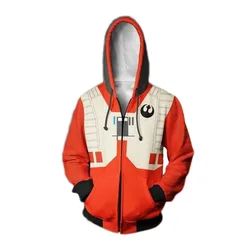 Film Held Guerre Stellari Cosplay Hoodies Pullover Jacke Krieger Kostüm Männer Sweatshirt Streetwear Mantel Tops Halloween Party