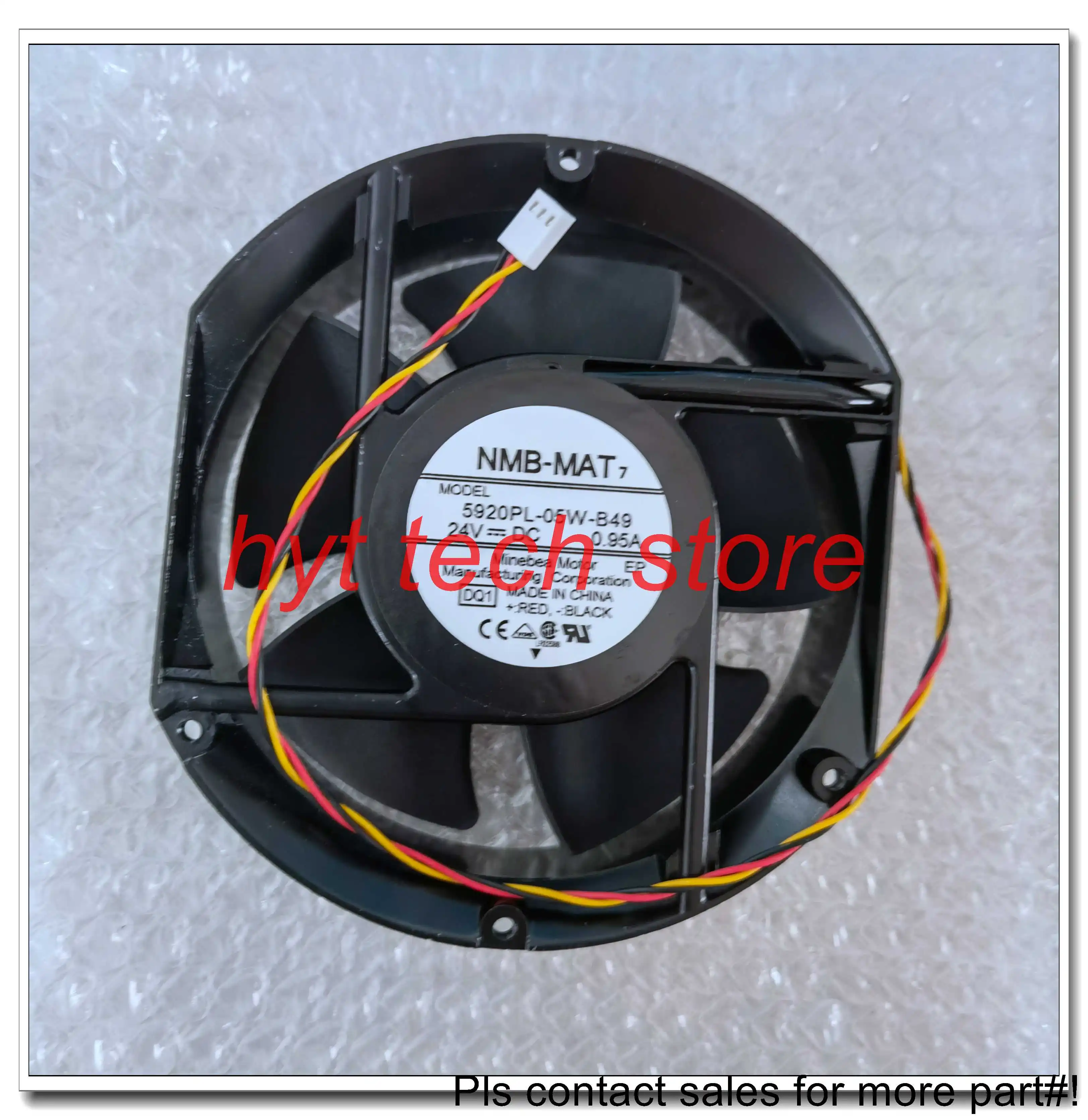 5920PL-05W-B49 0.95A 24 فولت مروحة ، 100% اختبار قبل الشحن