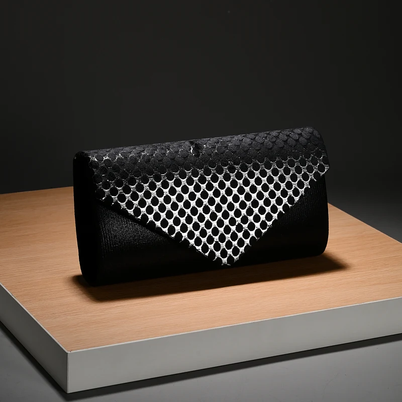 

Высококачественная банкетная сумка, универсальный клатч для платья, сумка через плечо с металлической цепочкой, сумка для вечеринок Socialite