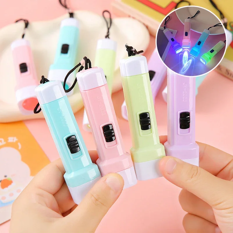 1-10PC Candy Color LED Glowing Flashlights Halloween Christmas Thanksgiving Birthday Party New Year Gift Decoration Gift Pack