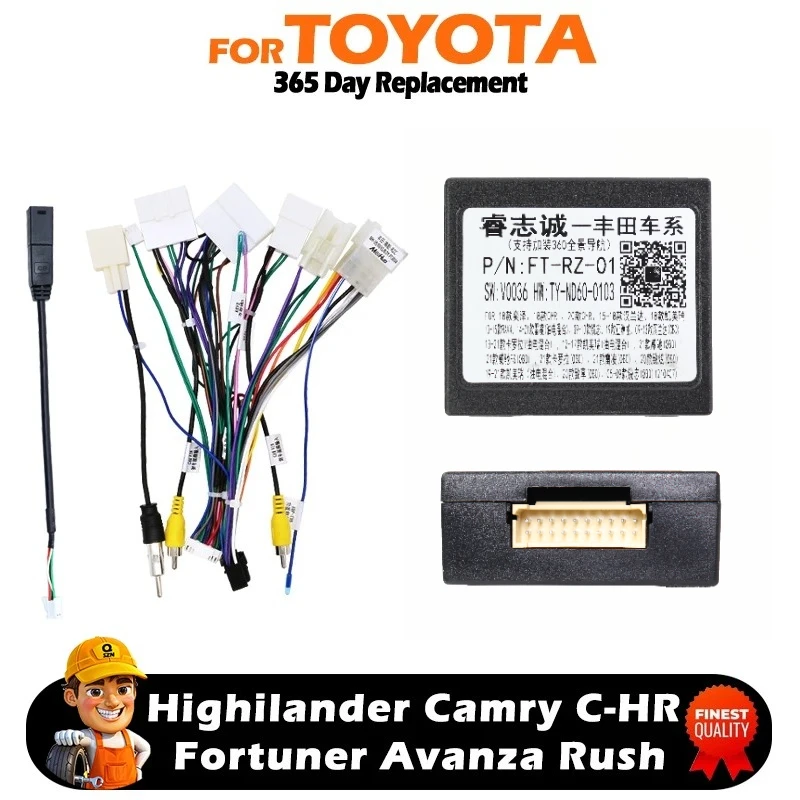car Canbus Box Decoder FT-RZ-02 For Toyota TOYOTA Highilander