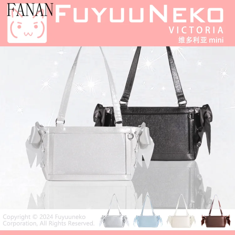 

Casual Shoulder Bags with Large Capacity Ribbon Convention 10cm Doll Bag Sweet Cute Fashion 2025 New Women's Handbags