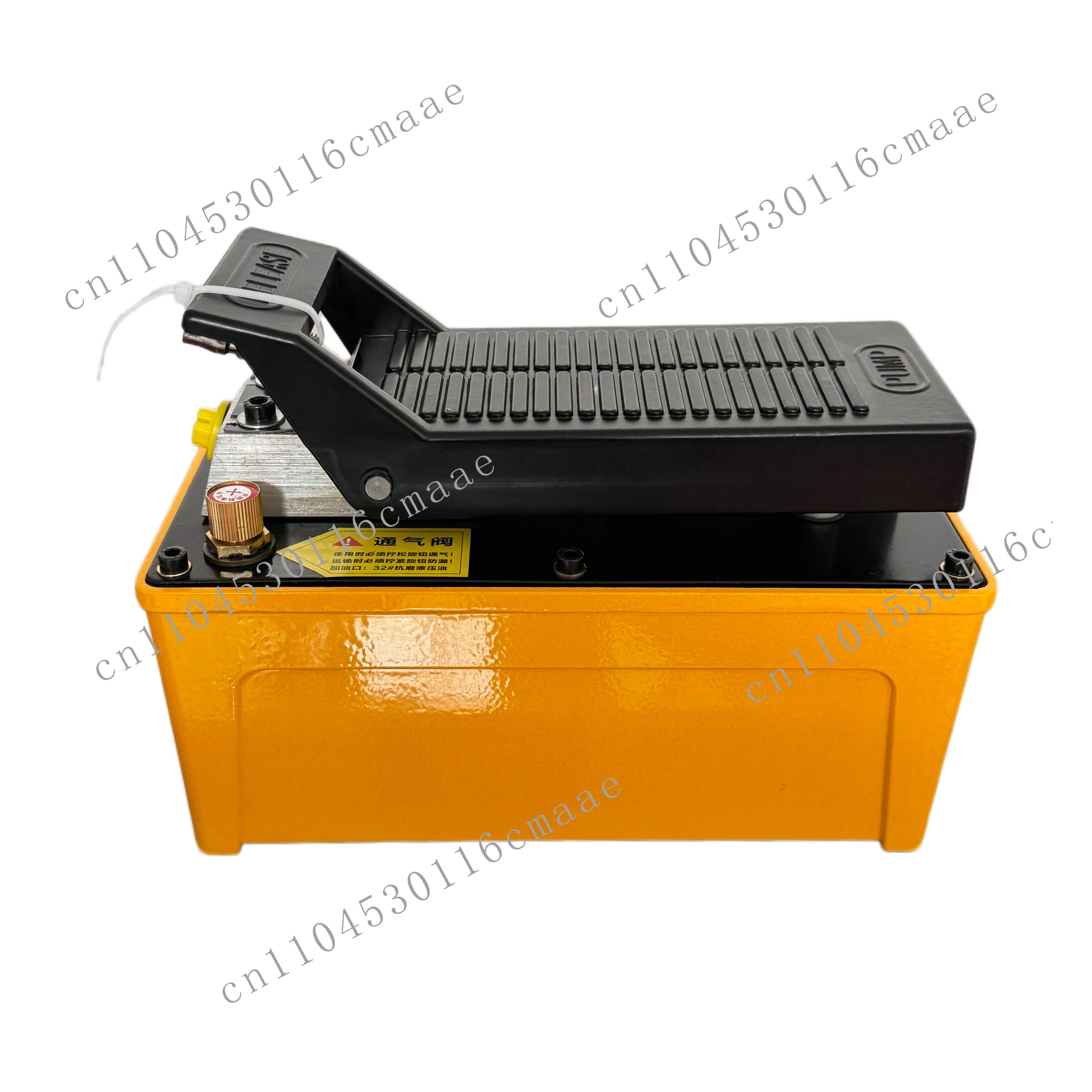 Air-liquid foot pump 10000 PSI pressure 70MPa pump carton socket 3/8 NPT connector, cylinder quick connector, aluminum shell