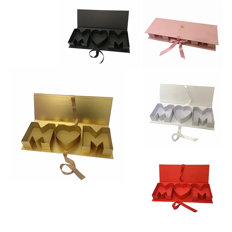 

Цветочная коробка на день матери, наполняемая упаковка, картонная подарочная коробка в форме мамы для цветов на день матери, 1 шт.