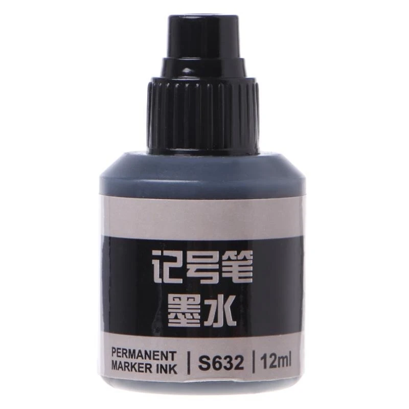 12ml Bottle Fountain Pen Bottle Black/Blue/Red Office Use