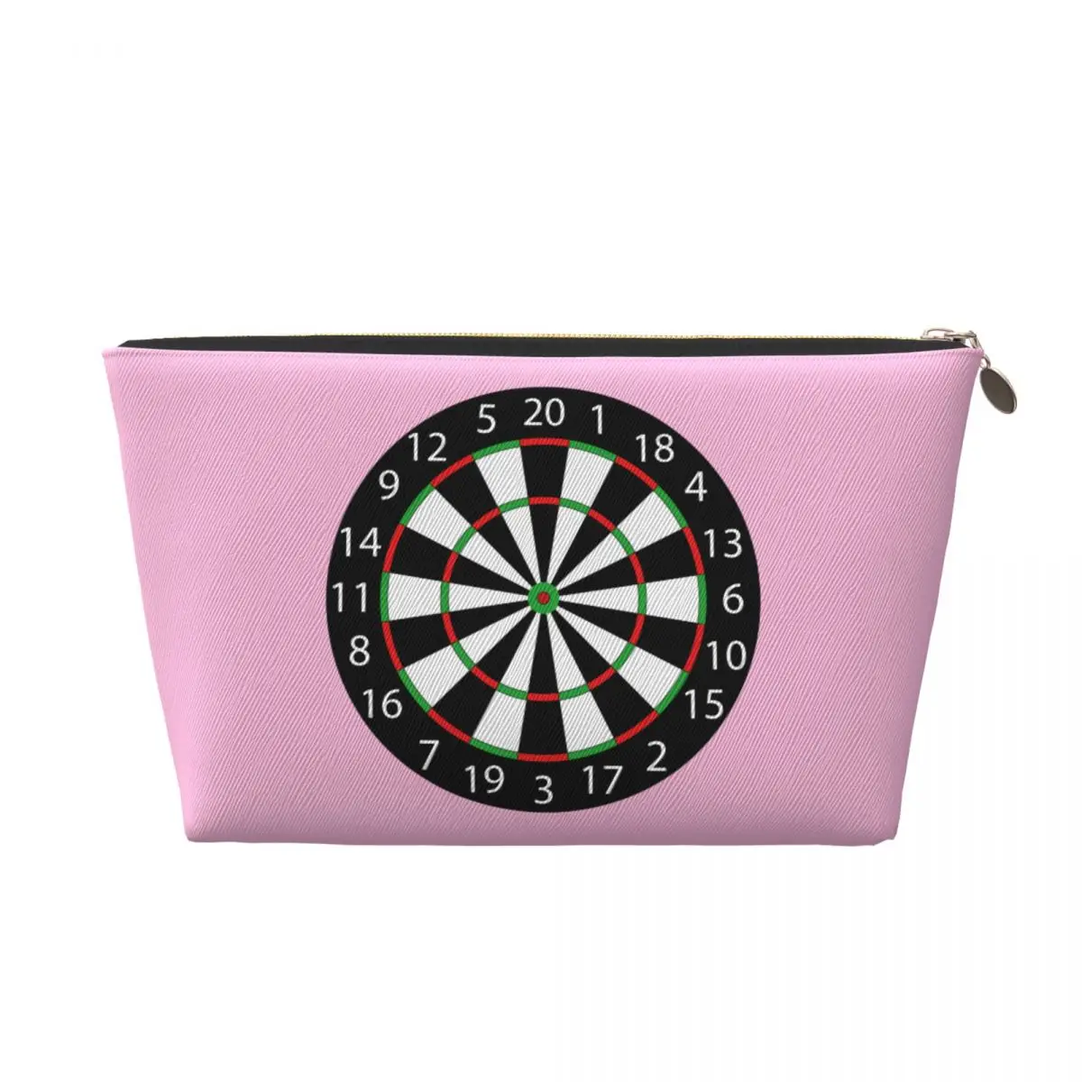 Custom Travel Darts Board Arrow Target Toiletry Bag Kawaii Makeup Cosmetic Organizer Women Beauty Storage Dopp Kit Case