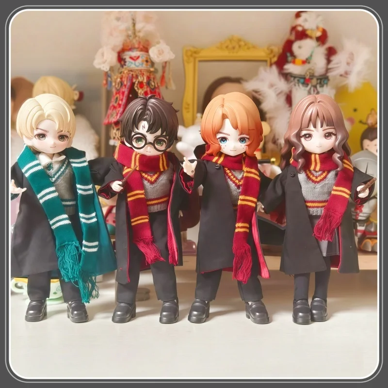 

Harry Potter BJD 1/12 Scale Action Figure Official Draco Malfoy Hermione Ron Cedric Diggory Luna Tendy Collectible Toy Gift