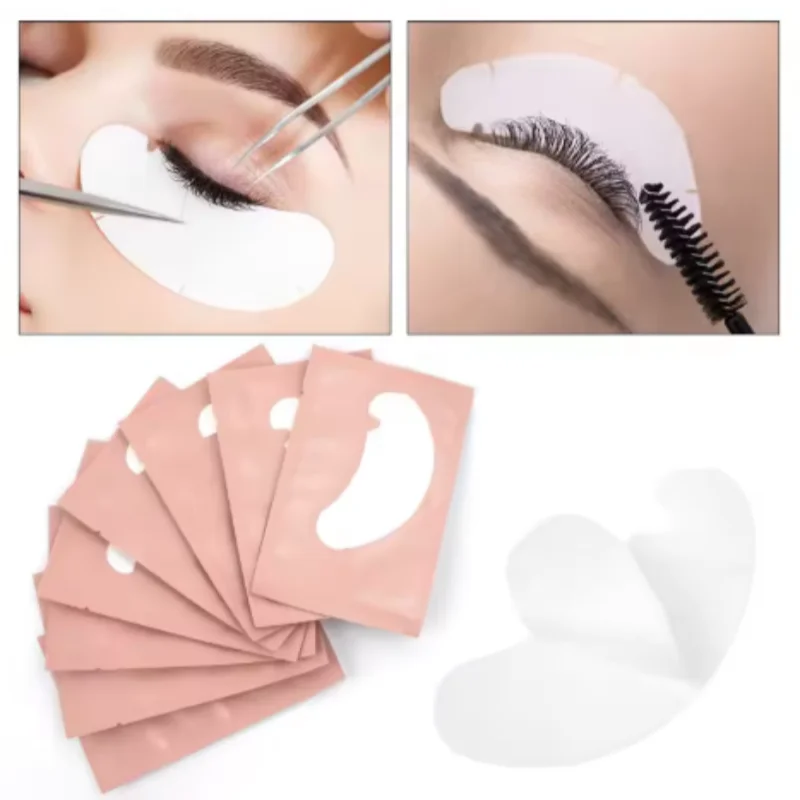 10/30/50/100 Stück Wimpernpads, Hydrogel-Patches für Wimpernverlängerung, Augenpad-Unterlagen, Wimpernverlängerungs-Tipps, Aufkleber, Make-up-Tools – Detail 2