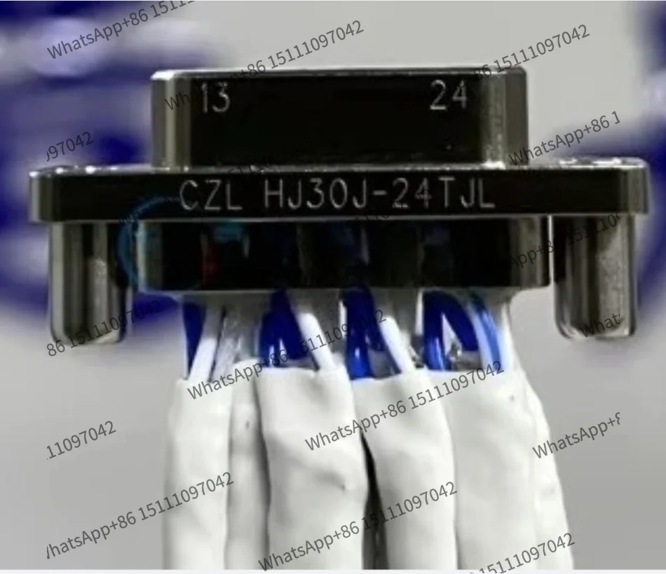 HJ30J-24TJL Miniature Rectangular Electrical Connector Plug HJ30J Series Garden Tools Sublimation Blanks