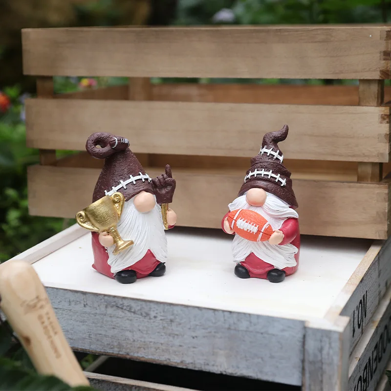 

New Dwarf Elf Resin Craft Festive Gnome Figurines for Holiday Home Decorations Living Room Tabletop Indoor and Outdoor Ornament