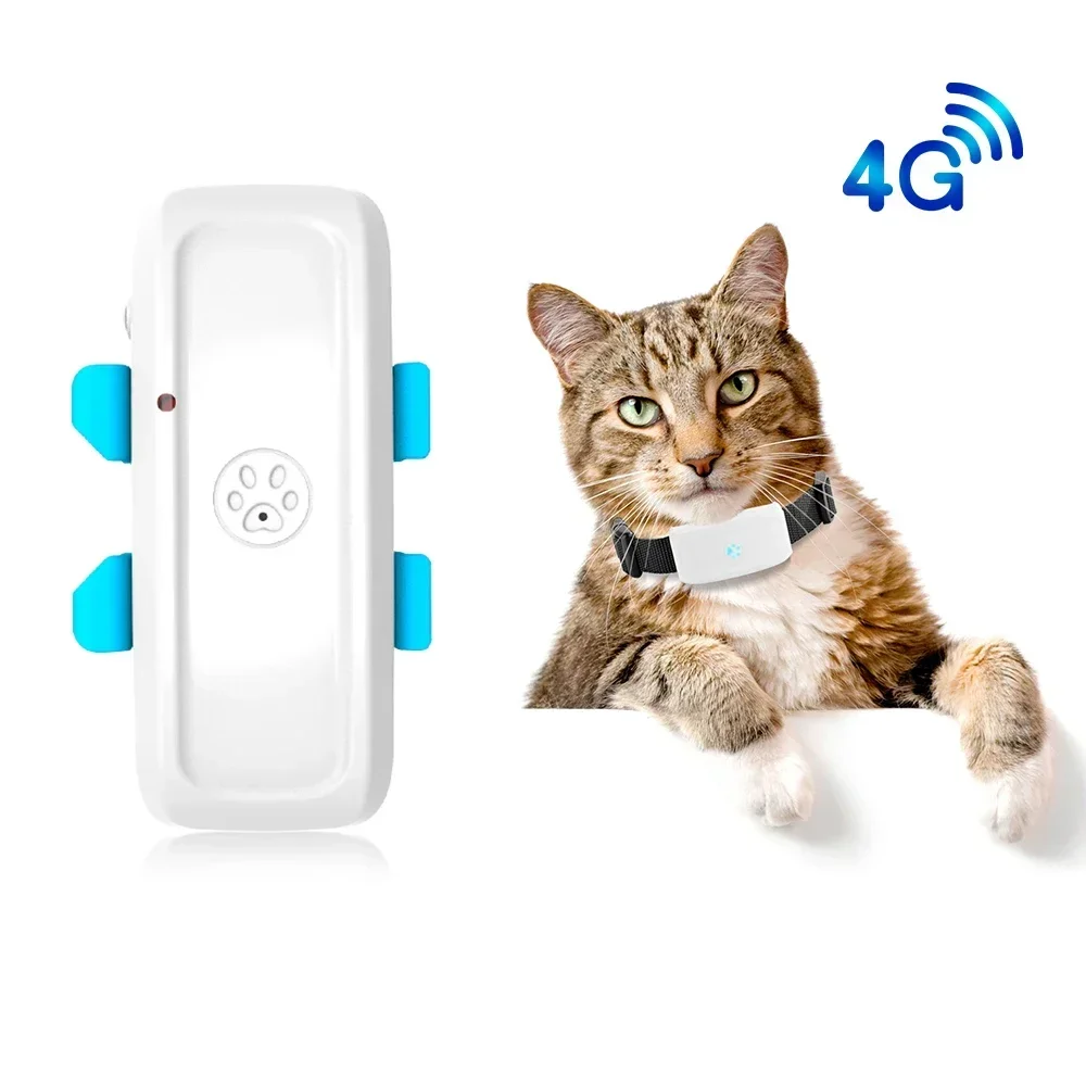 Factory Direct Tkstar Waterproof Pet Gps Tracker TK911 4G LTE Worldwide Use Pet Cat Tracking Device with Free Collar