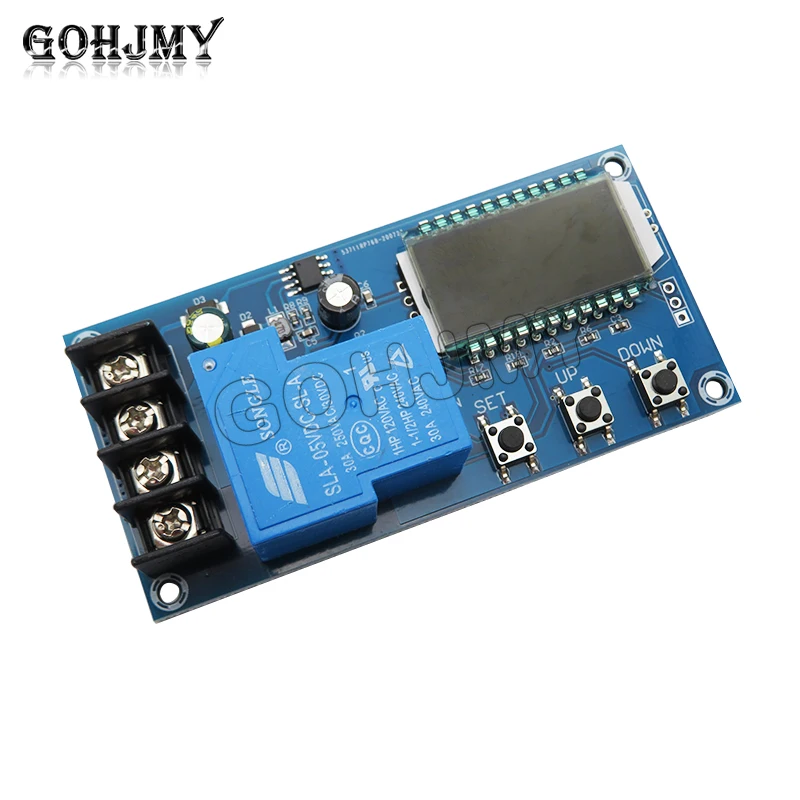 XY-L30A Battery Battery Charging Control Module Digital Full Charge Power Off Overcharge Protection Switch 6-60V GOHJMY