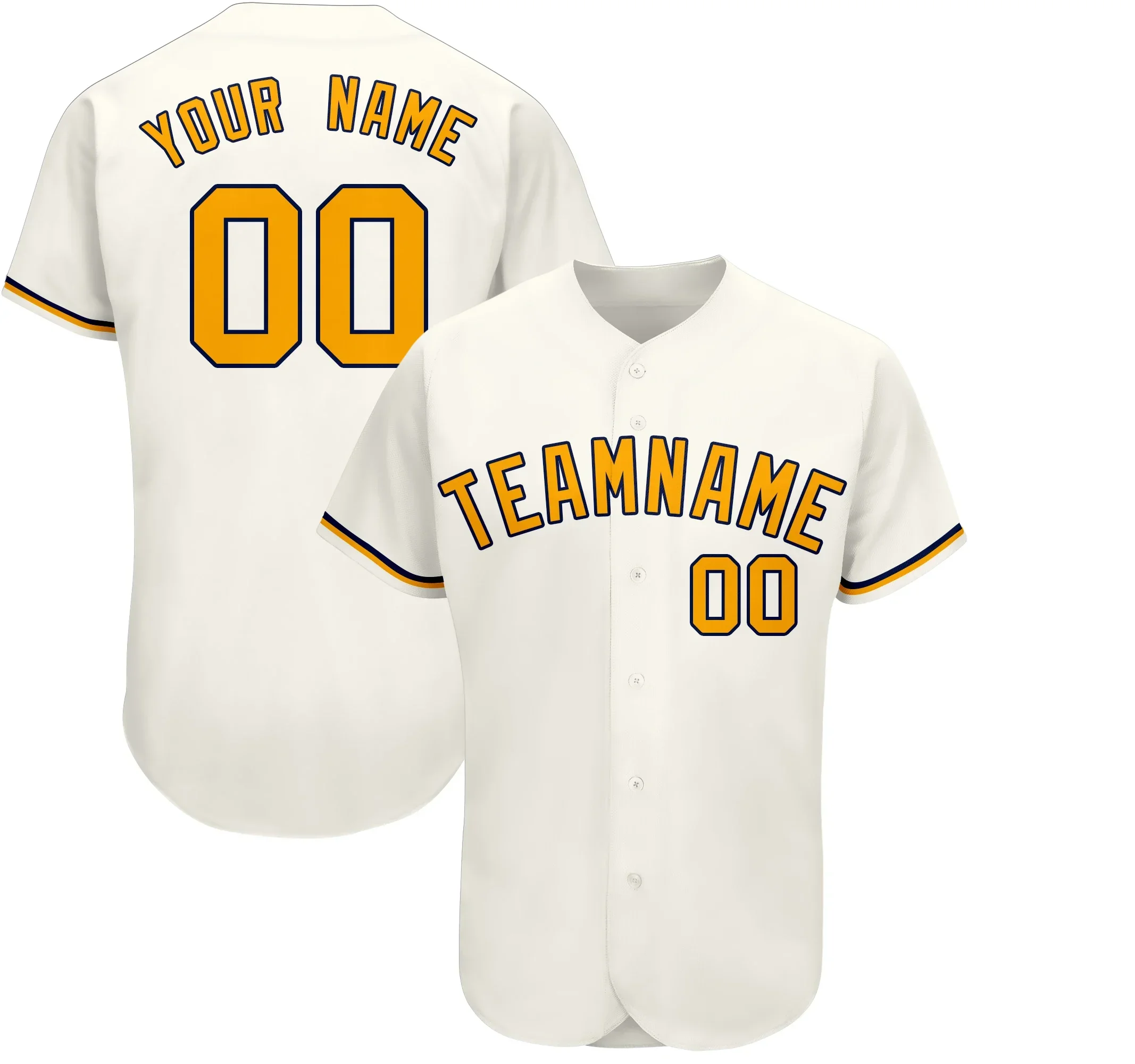 Custom Men’s Baseball Jersey Personalized Stitched Name & Number Sports Shirt for Adult