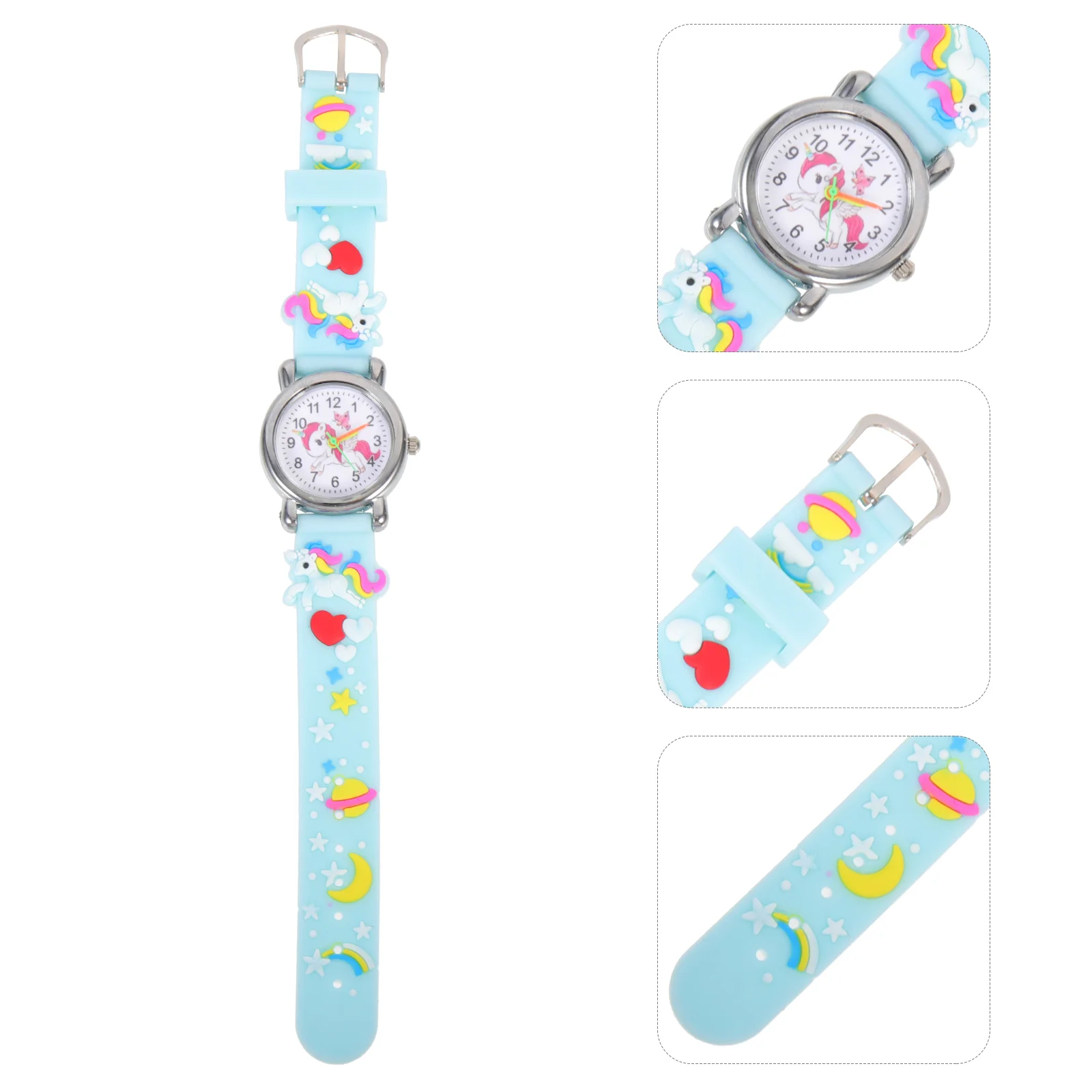 Reloj para niños Relojes para niñas de 7 a 10 años Juguetes para niños de 3 a 6 a 6 a 8 años Unicornio para niños pequeños a prueba de agua