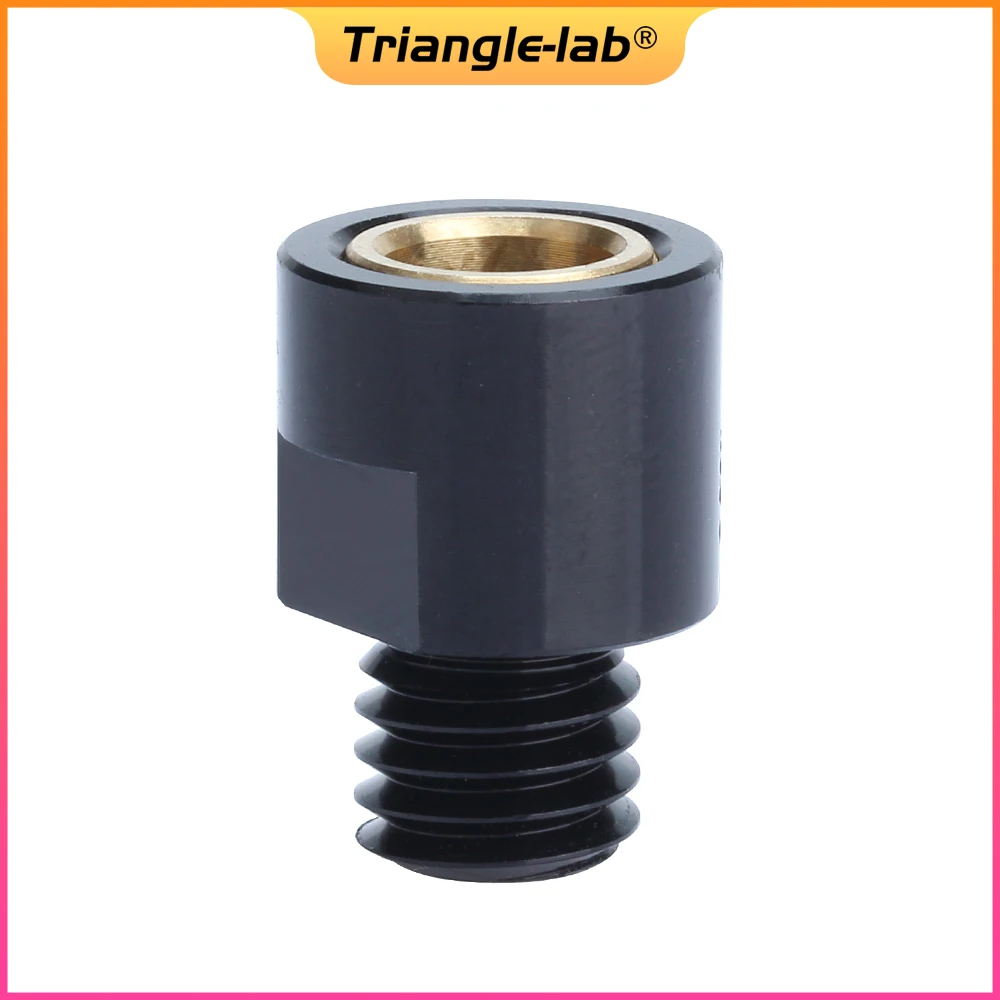 Conector neumático de latón trianglelab C, rosca M8 para extrusora Bowden para extrusora PRUSA MINI, conector neumático de tubo PTFE de 4MM