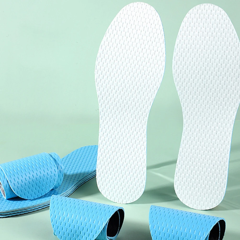 

6 Pairs Memory Foam Shoe Insoles Breathable Arch Support Sports Inserts For Hiking Running Boots Sneakers Women Men Lightweight