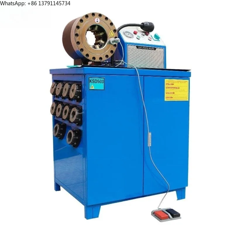 

DT-500B Automatic Hydraulic Hose Pipe Pressing Tool Crimper Excavator Hose Crimping Machine