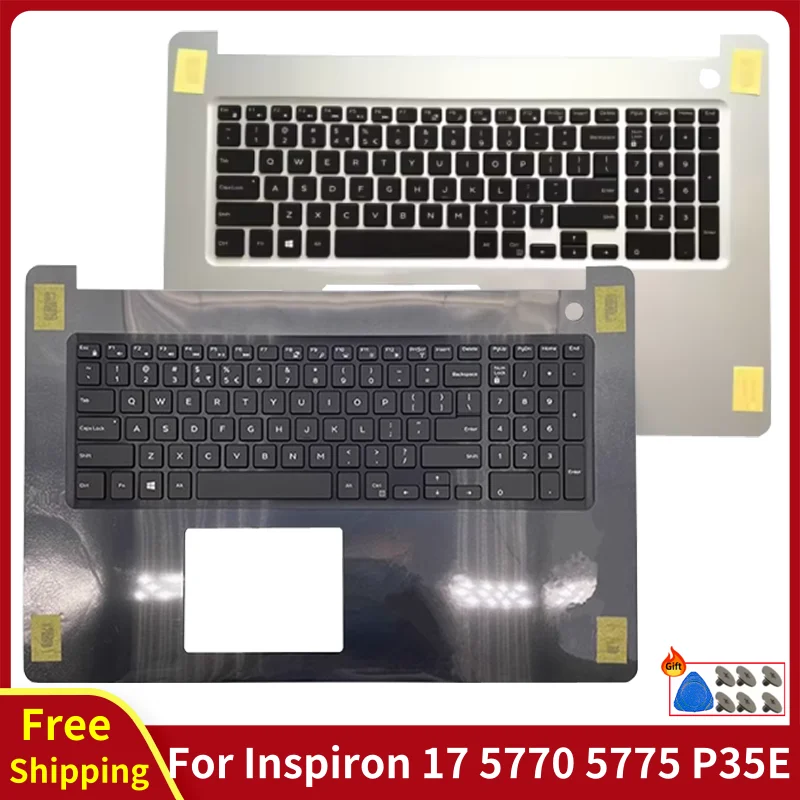 Original For Inspiron 17 5770 5775 P35E New Laptop With Keyboard Palmrest Upper Top Cover Computer Replace Accessories Casing